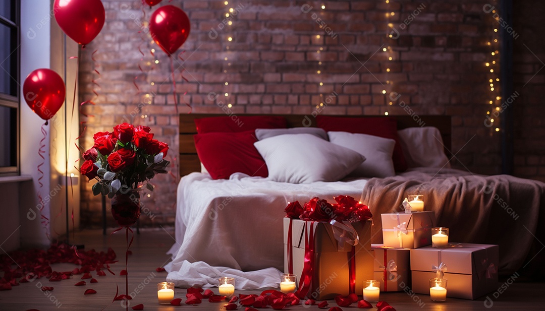 Quarto para casal no dia dos namorados