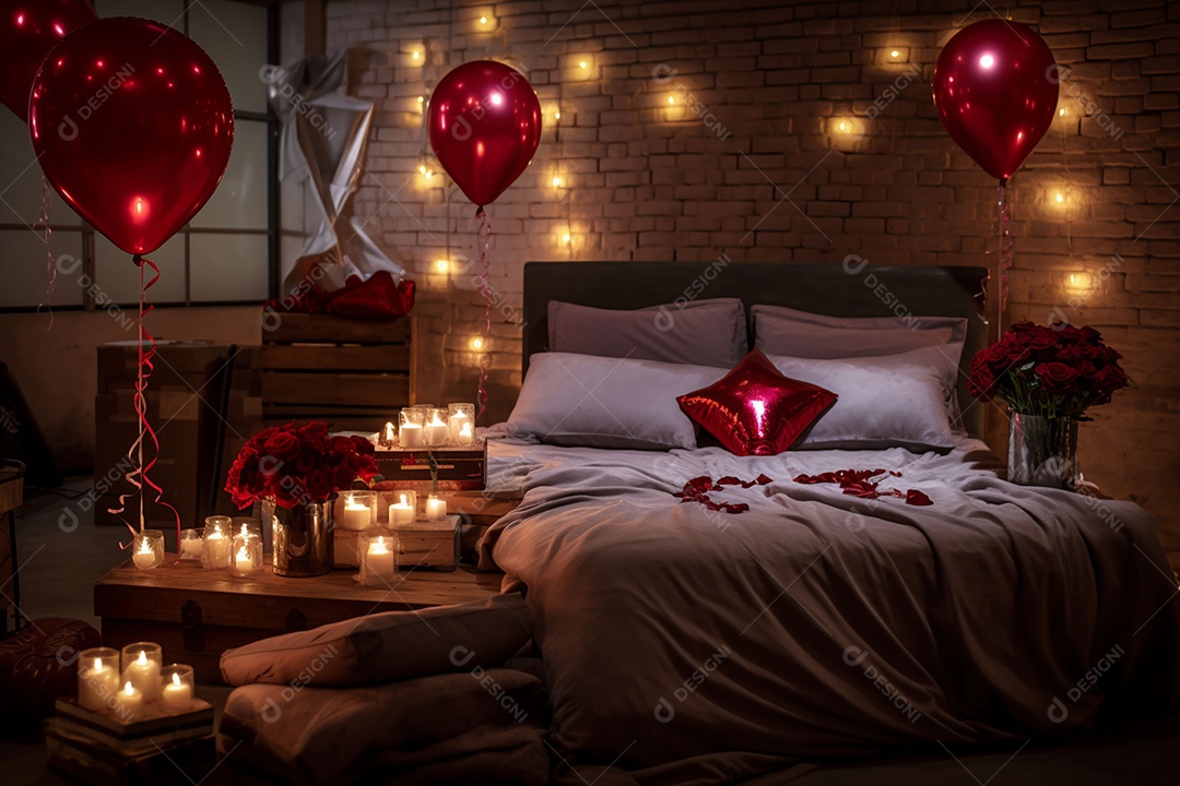 Quarto para casal no dia dos namorados