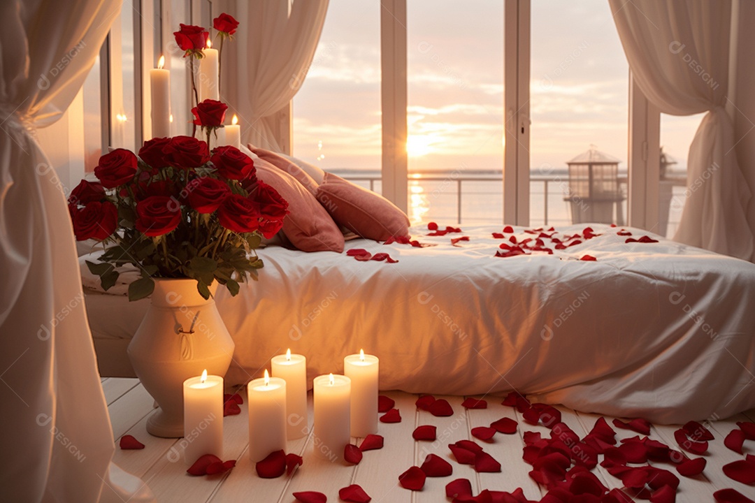 Quarto para casal no dia dos namorados