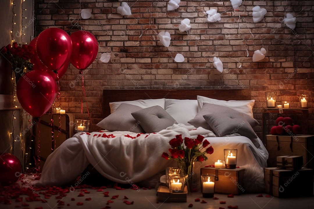 Quarto para casal no dia dos namorados