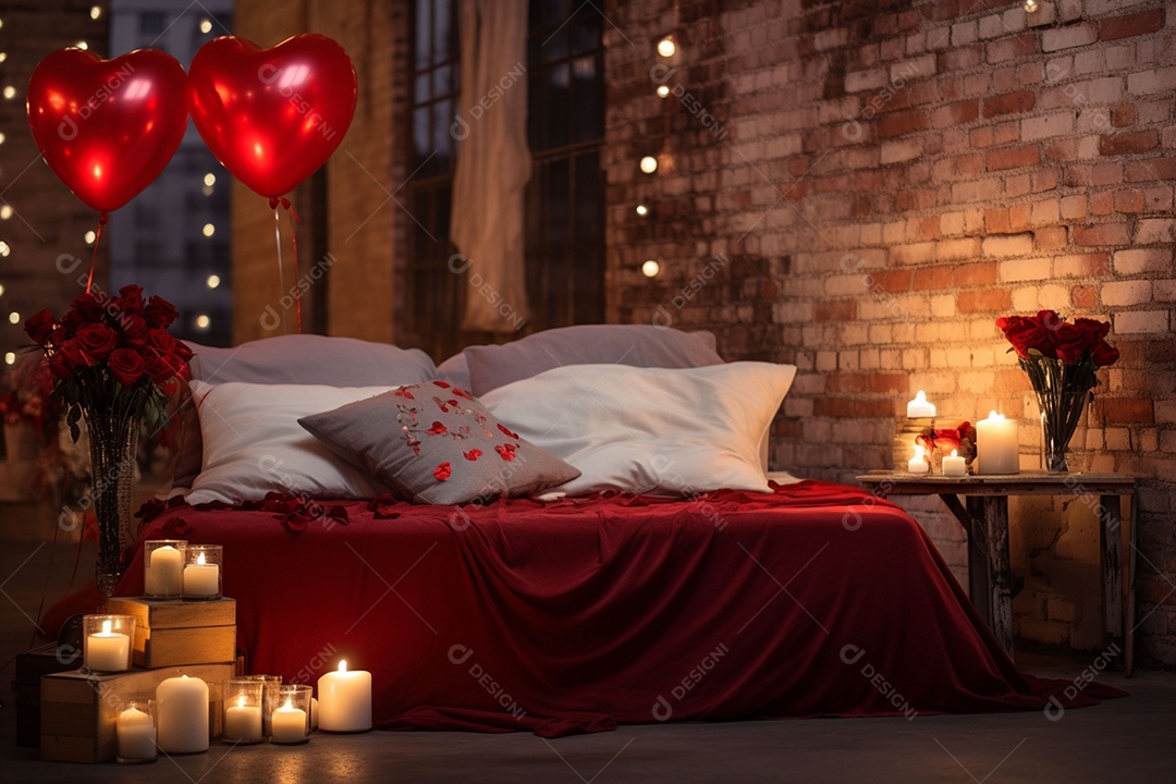 Quarto para casal no dia dos namorados