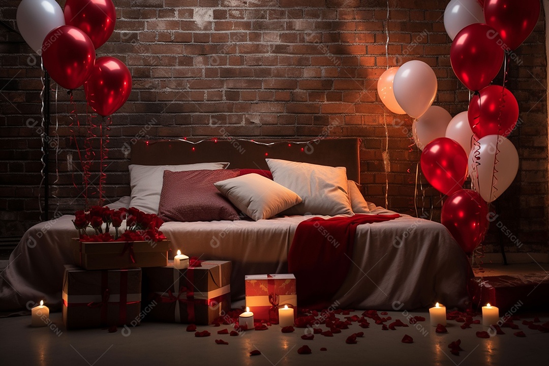 Quarto para casal no dia dos namorados