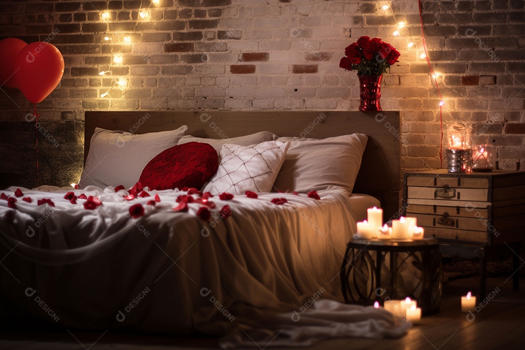 Quarto para casal no dia dos namorados