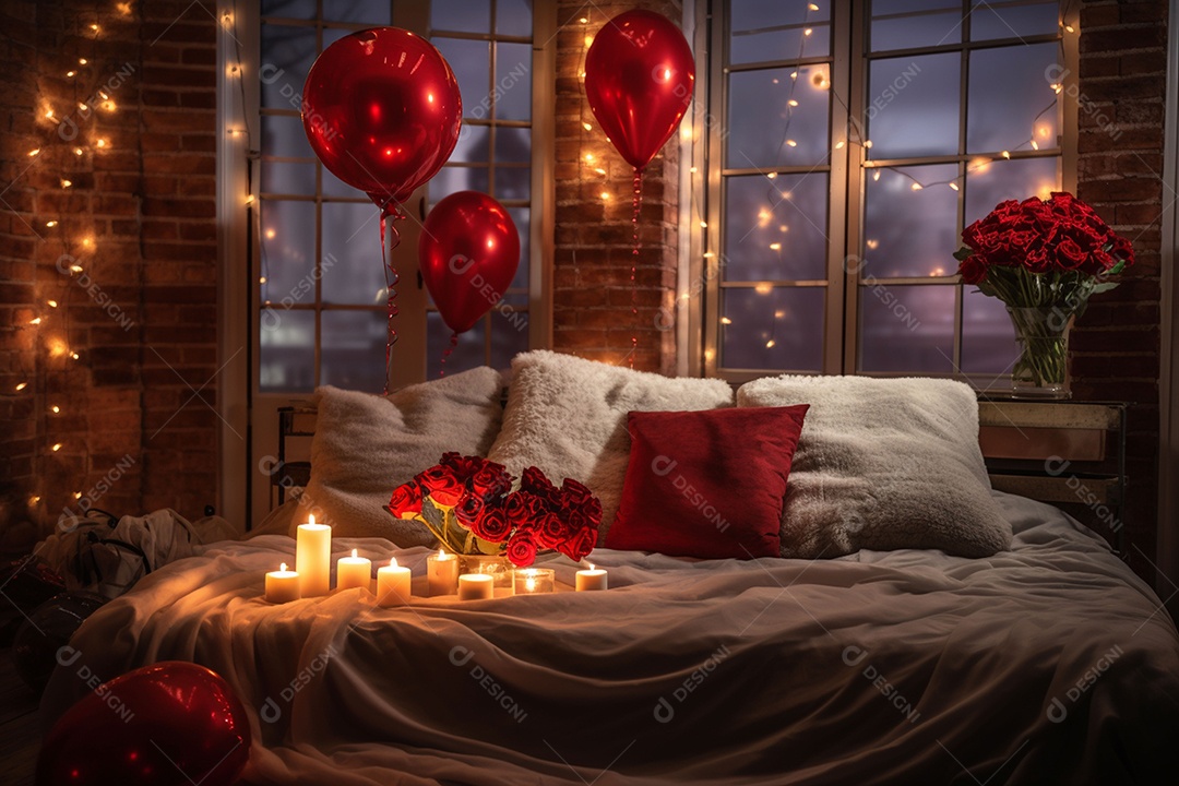 Quarto para casal no dia dos namorados