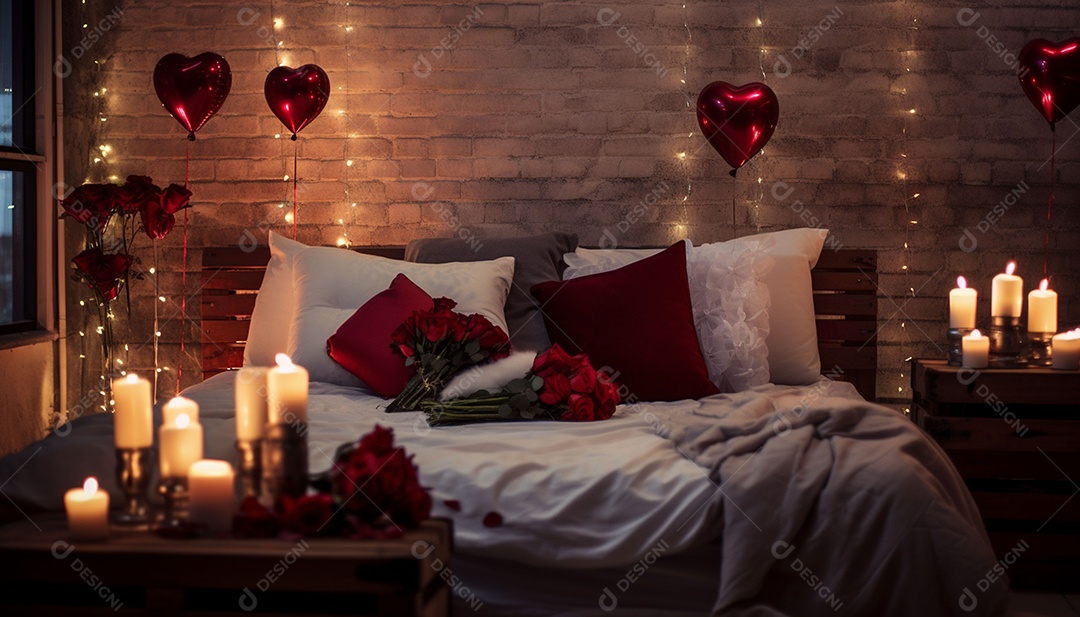 Quarto para casal no dia dos namorados