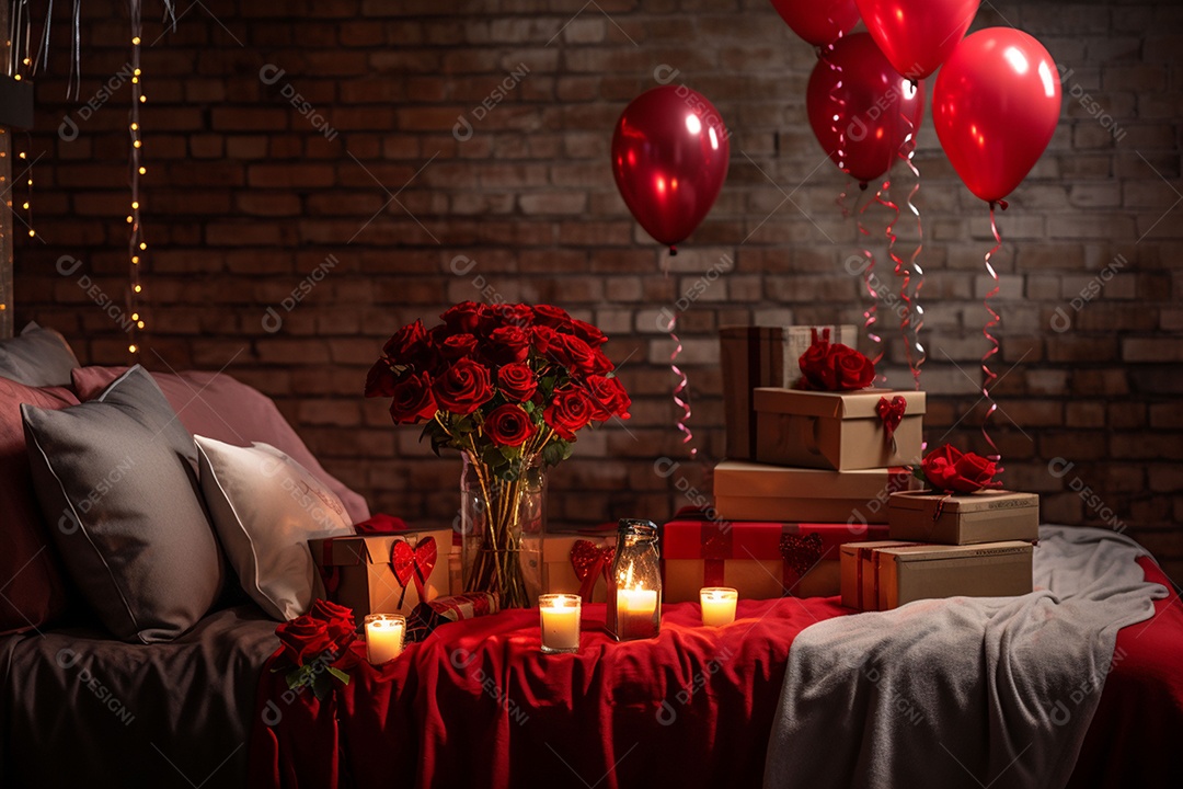 Quarto para casal no dia dos namorados