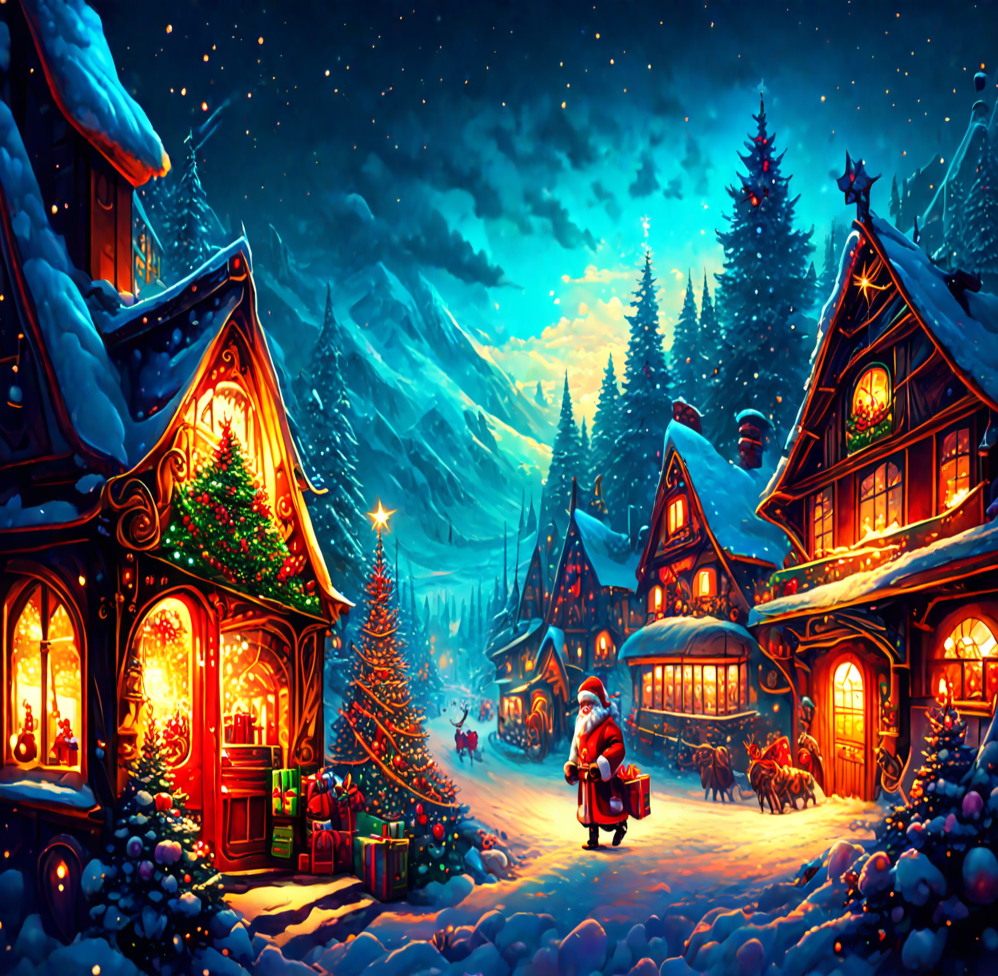 Presente de Natal do Papai Noel