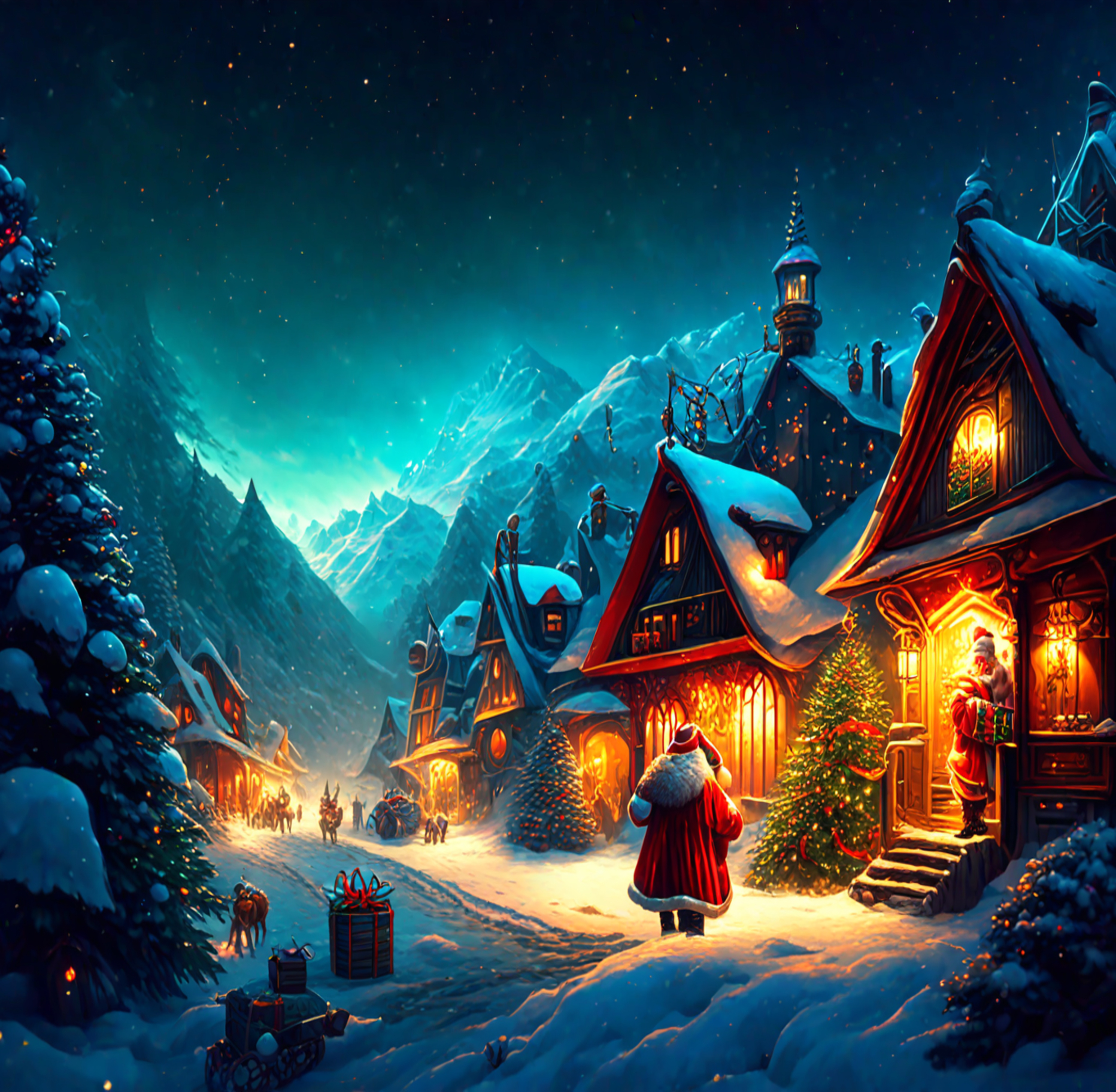 Presente de Natal do Papai Noel