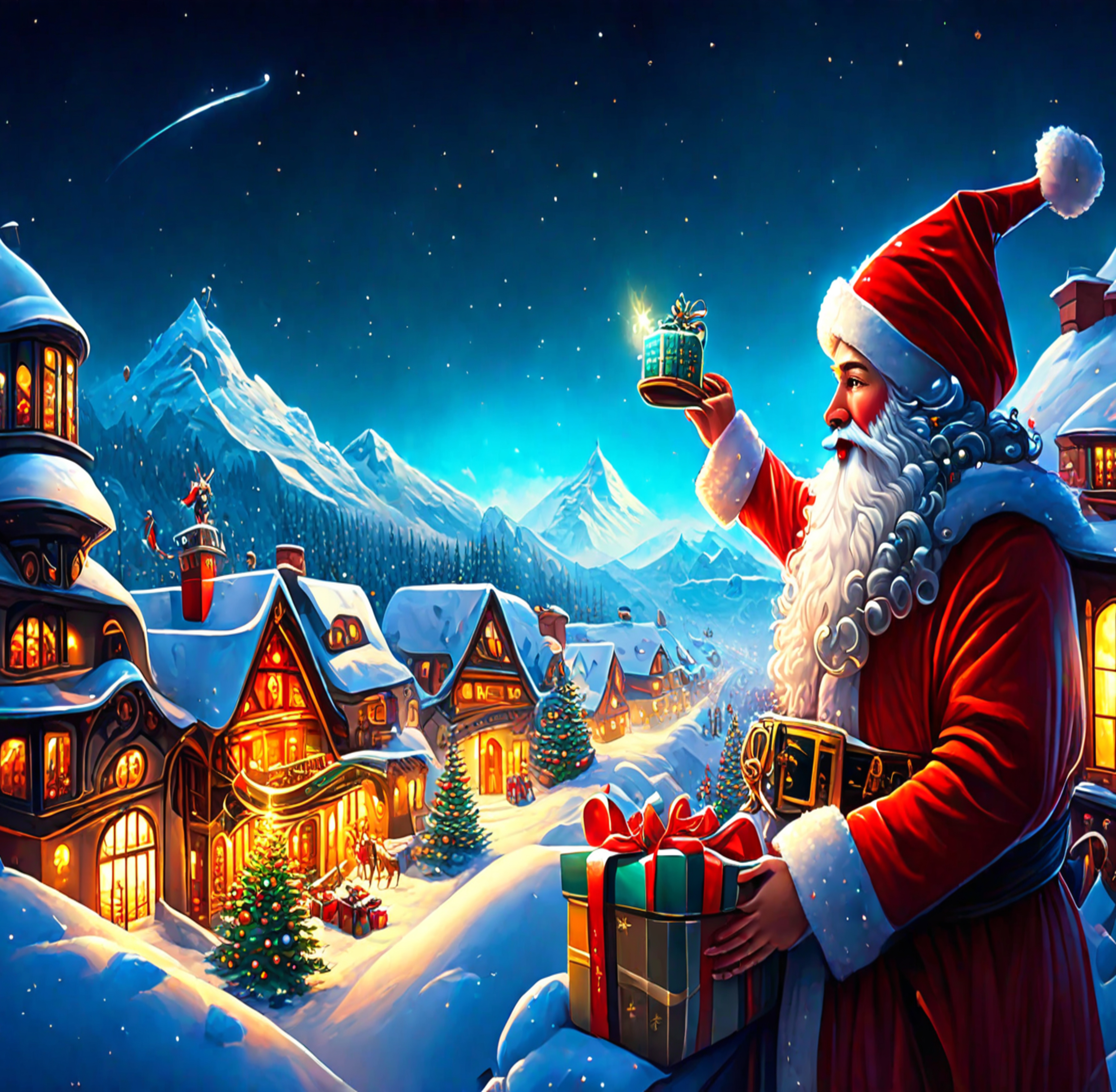 Presente de Natal do Papai Noel