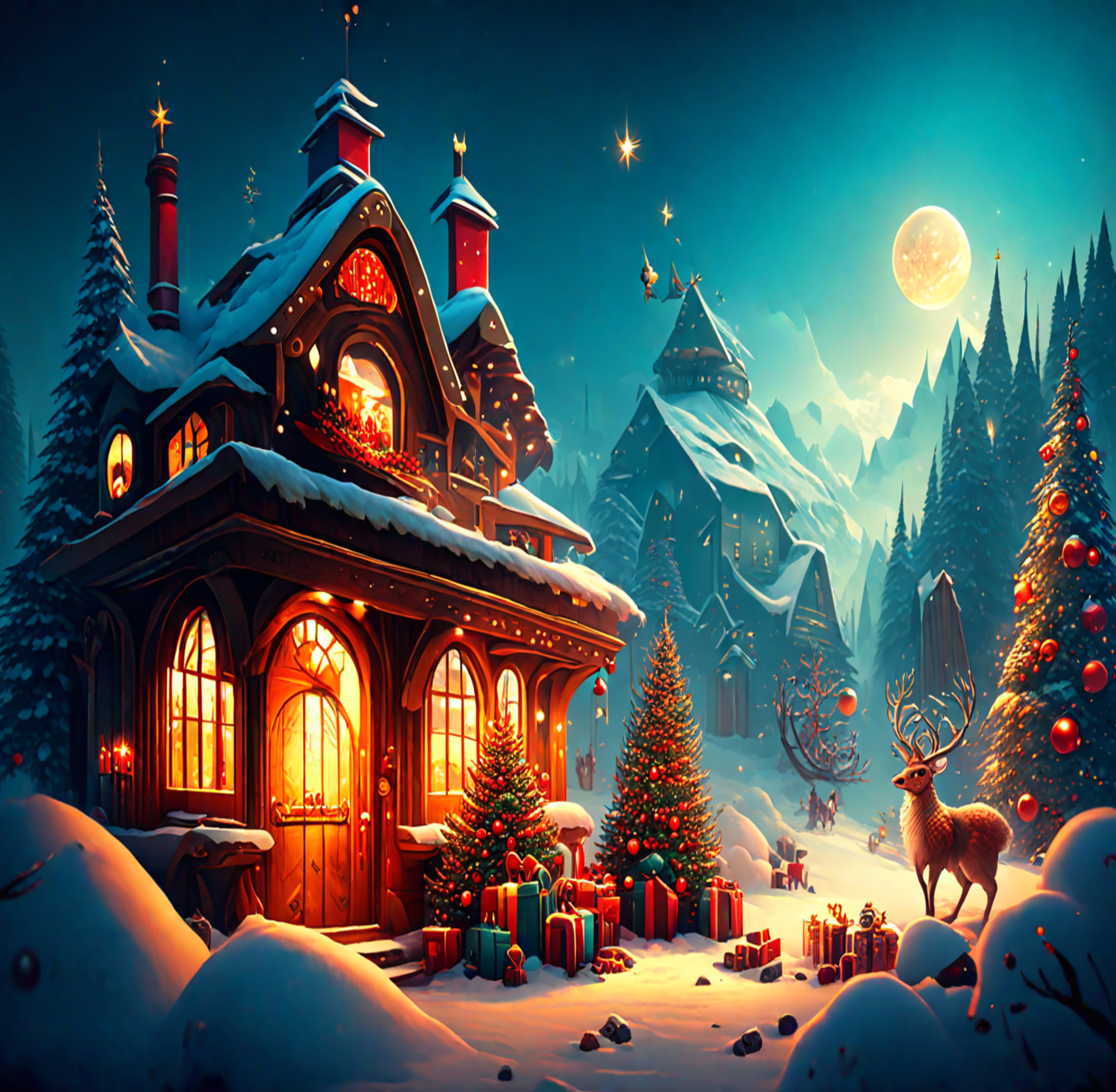 Presente de Natal do Papai Noel