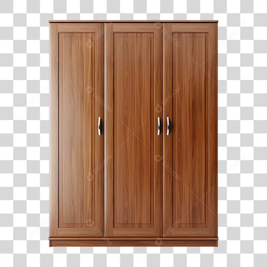 Armário de Madeira Móvel PNG Transparente