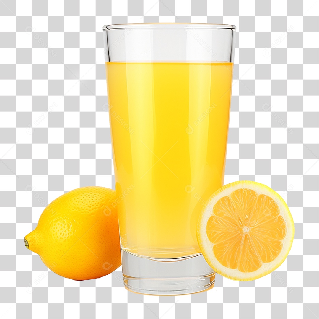 Suco de Limão Frutas PNG Transparente