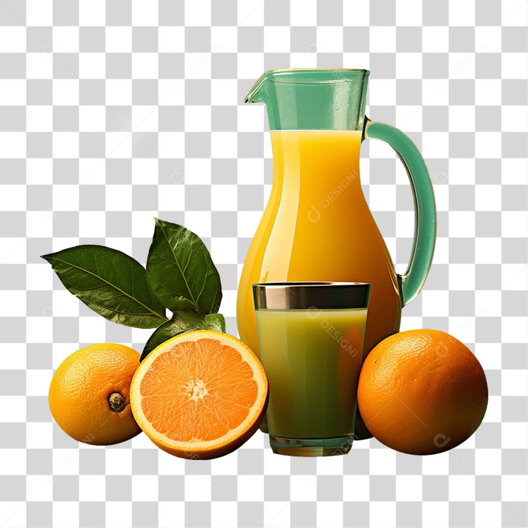 Suco de Laranja Frutas PNG Transparente