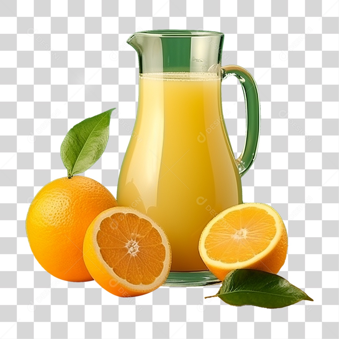 Suco de Laranja Frutas PNG Transparente