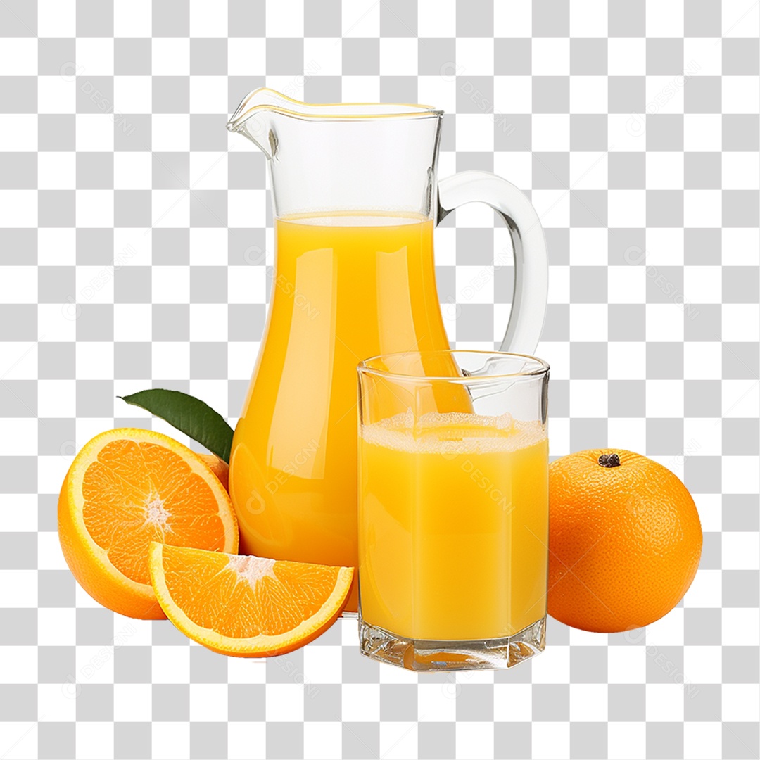 Suco de Laranja Frutas PNG Transparente