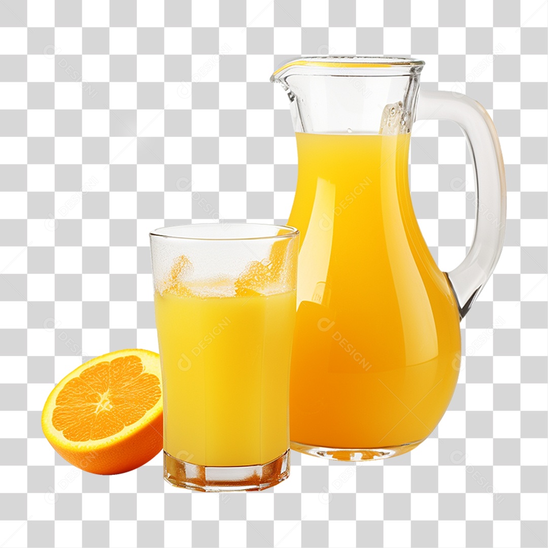 Suco de Laranja Frutas PNG Transparente