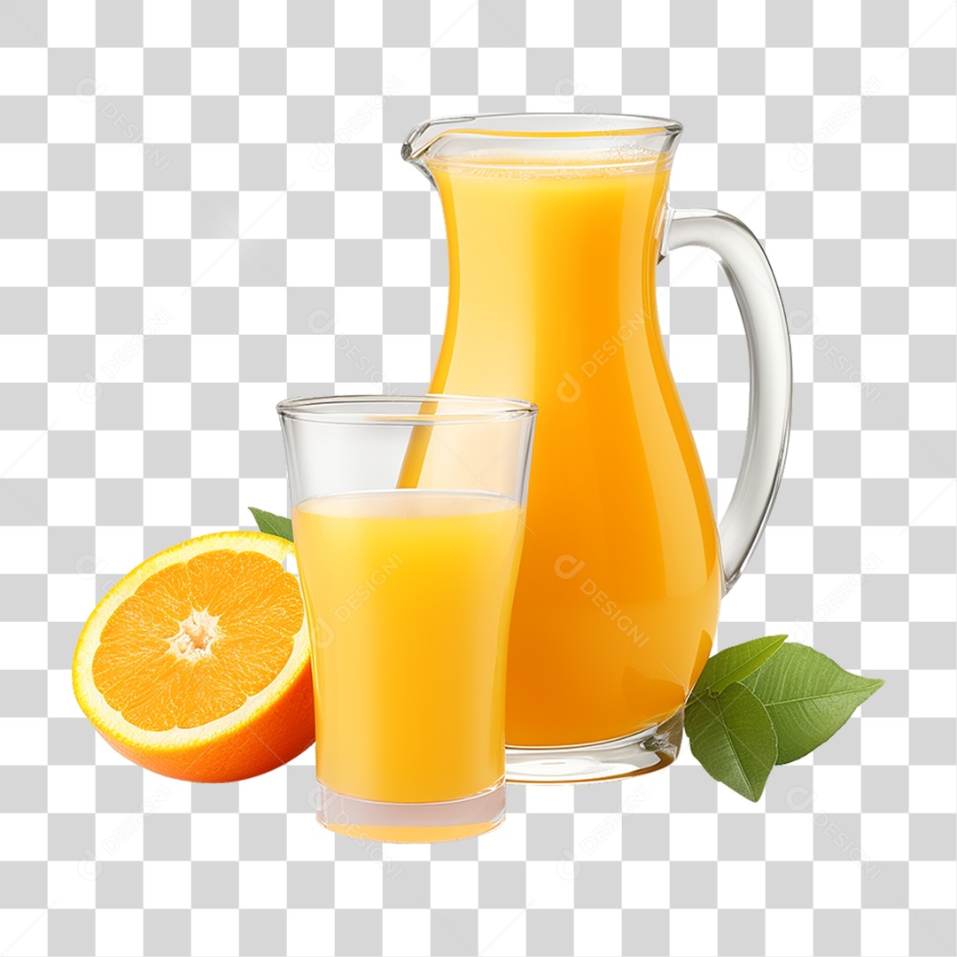 Suco de Laranja Frutas PNG Transparente