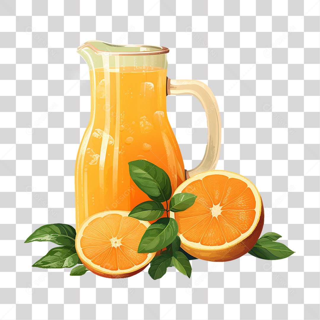 Suco de Laranja Frutas PNG Transparente