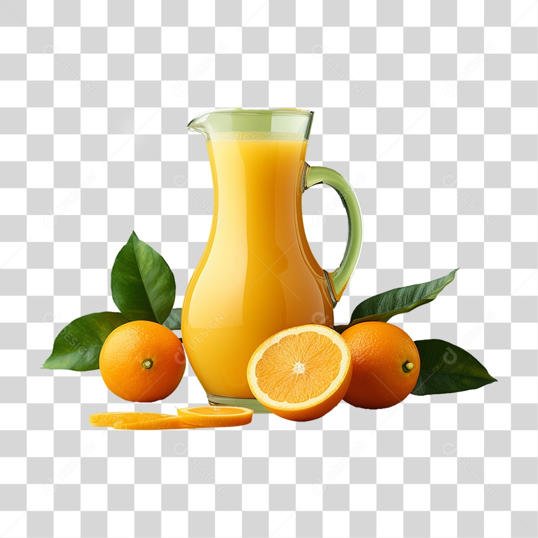 Suco de Laranja Frutas PNG Transparente