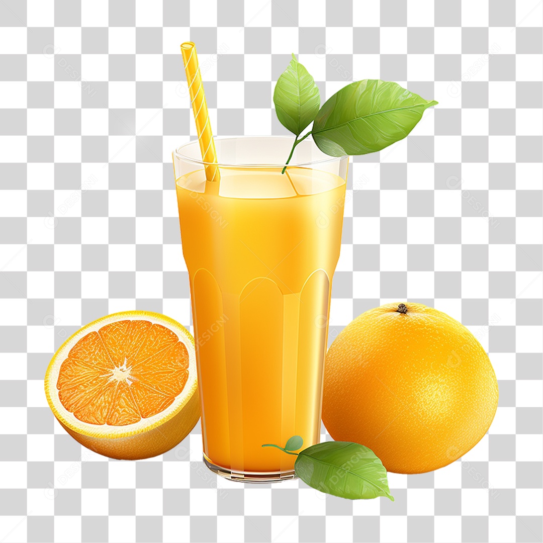 Transparent PNG Fruit Juice Cup