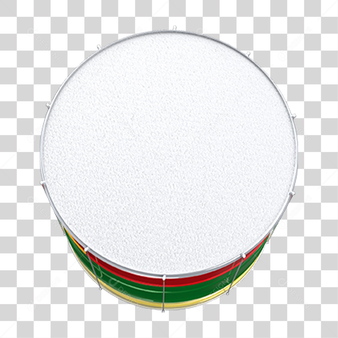 Enfeites Decorações Carnaval Tambores PNG Transparente