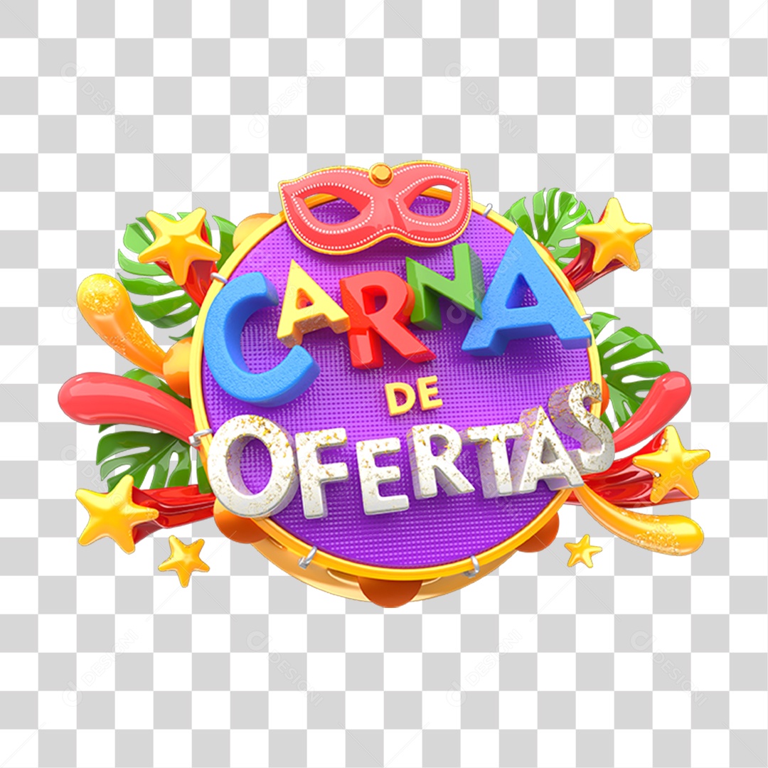 Carna de Ofertas PNG Transparente