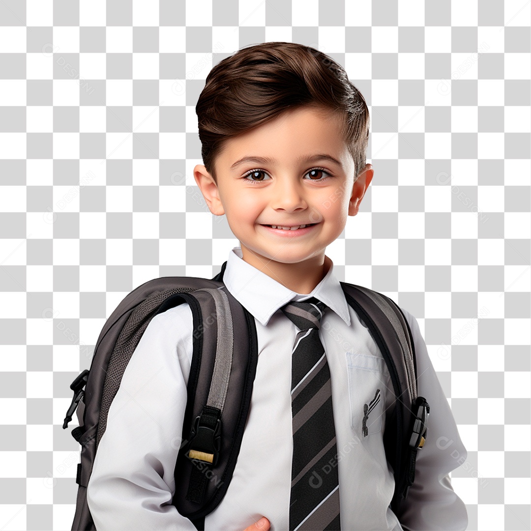 Alunos Estudantes Volta as Aulas PNG Transparente