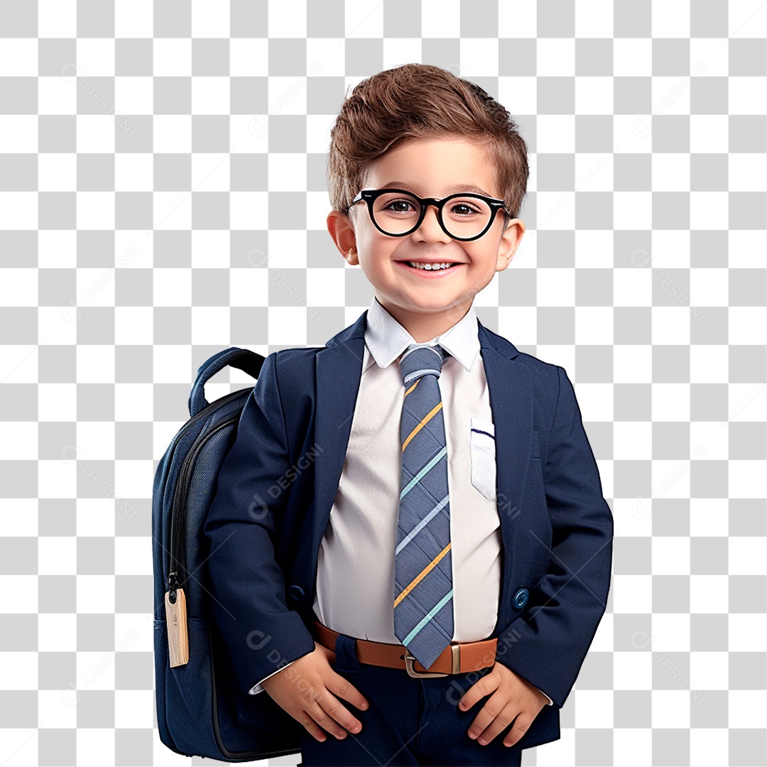 Alunos Estudantes Volta as Aulas PNG Transparente