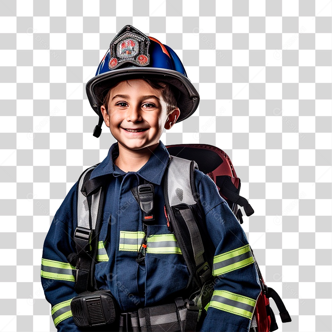 Aluno Estudante Fantasiado Volta as Aulas PNG Transparente