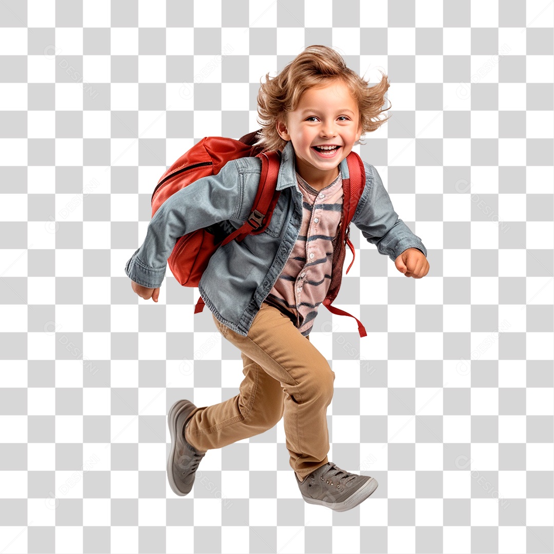 Alunos Estudantes Volta as Aulas PNG Transparente