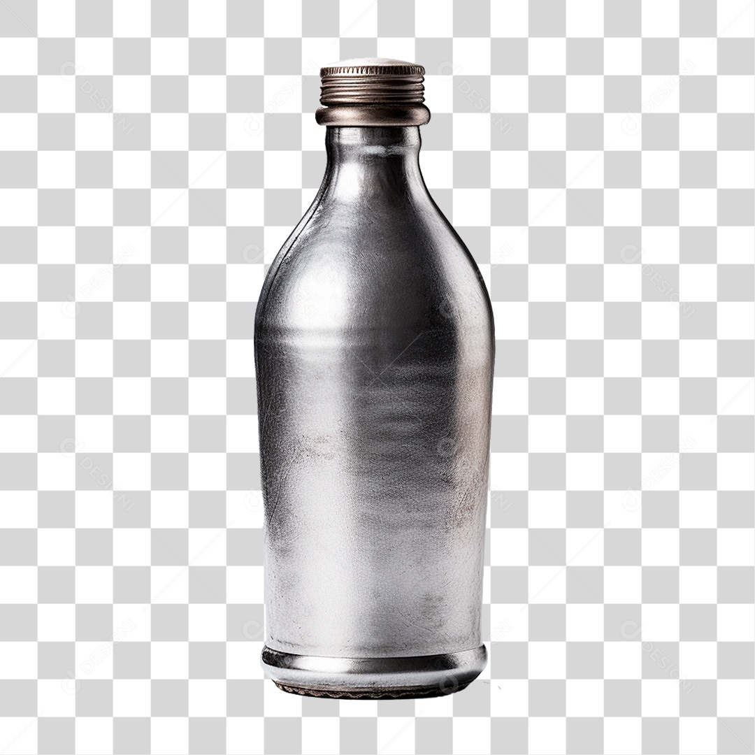 Garrafa de Alumínio PNG Transparente