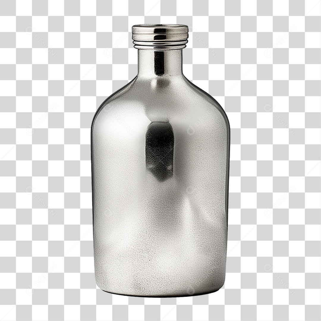 Garrafa de Alumínio PNG Transparente