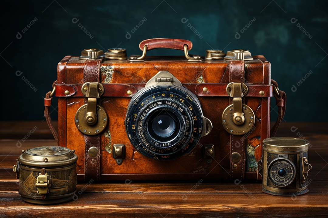 Camera antiquada vintage linda