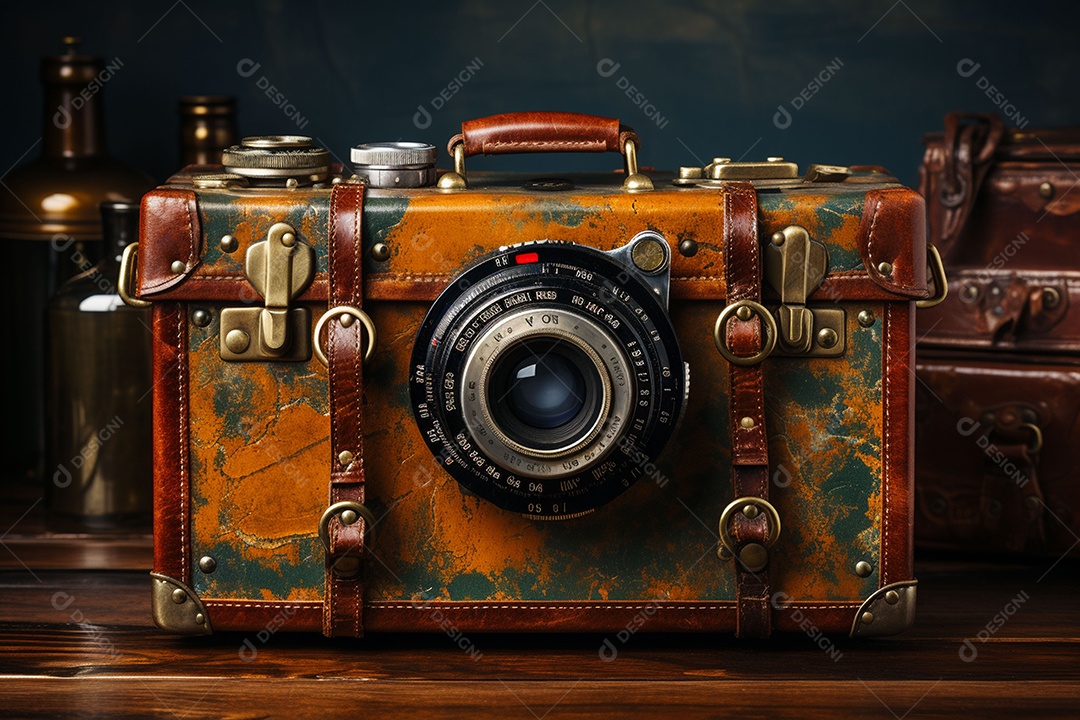 Camera antiquada vintage linda