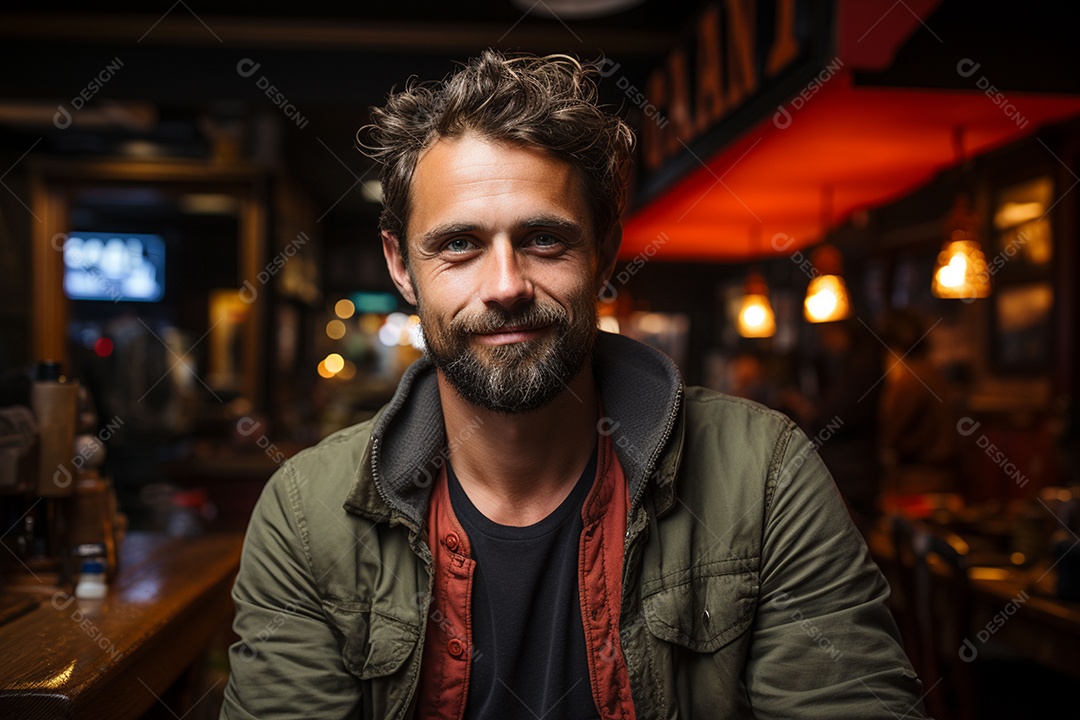 Homem de sucesso na área de jogos