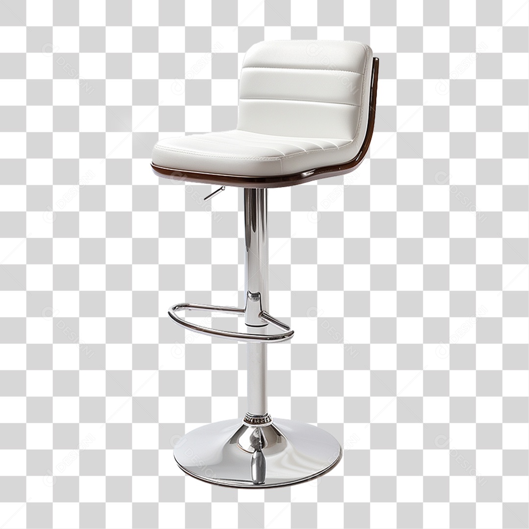 Banco com Barra de Ajuste PNG Transparente