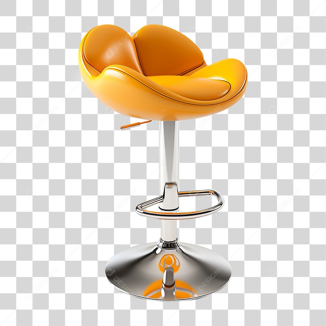 Banco com Barra de Ajuste PNG Transparente