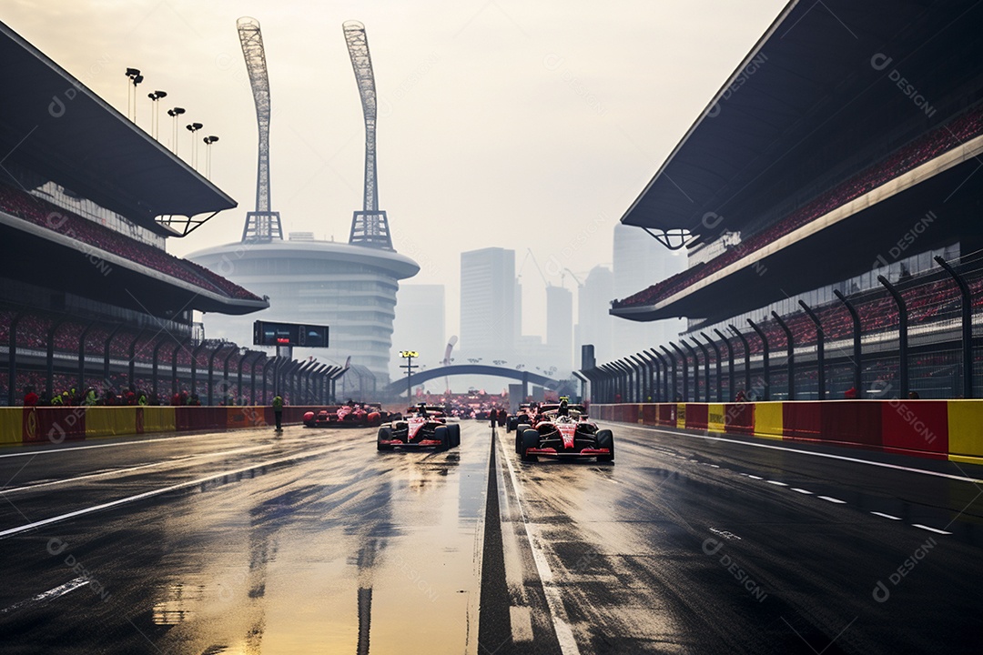 Comece a corrida de F1