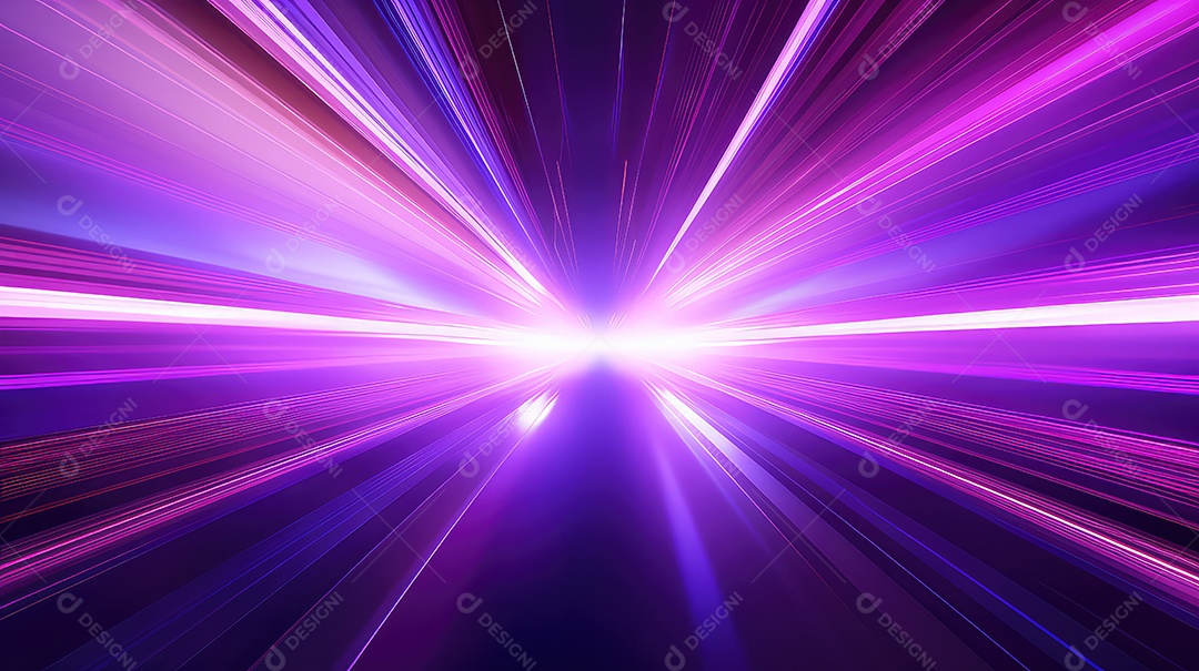 Movimento de velocidade roxo abstrato na estrada