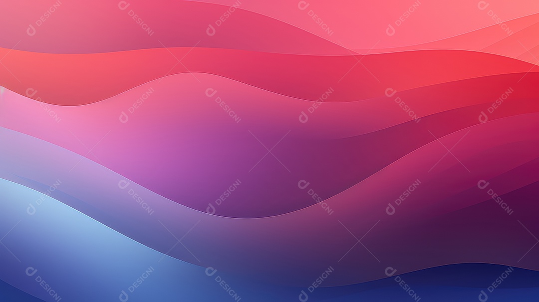 Fundo colorido abstrato com linhas onduladas suaves