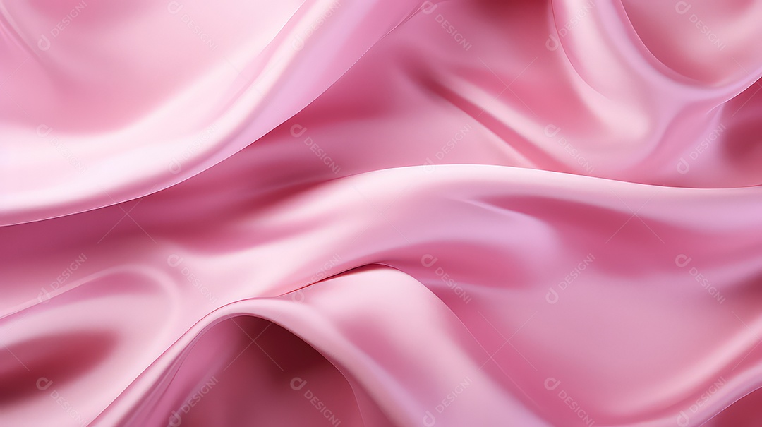 Fundo de textura suave e elegante de seda rosa ou cetim