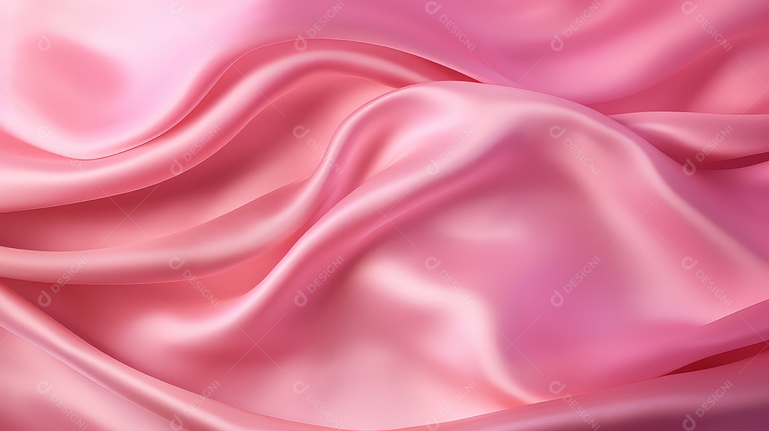 Fundo de textura suave e elegante de seda rosa ou cetim