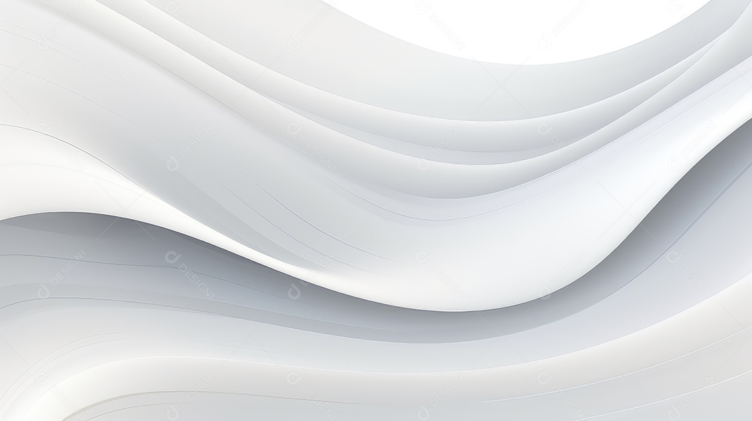 Fundo abstrato branco com linhas suaves