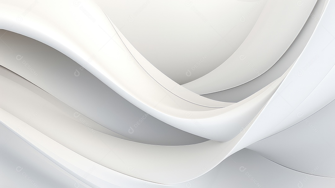 Fundo abstrato branco com linhas suaves