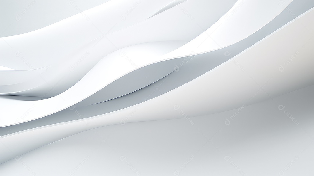 Fundo abstrato branco com linhas suaves