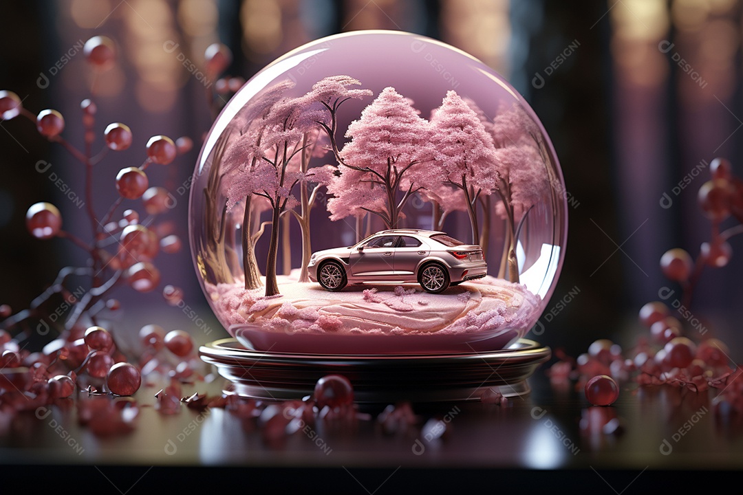 Bola de cristal super delicada