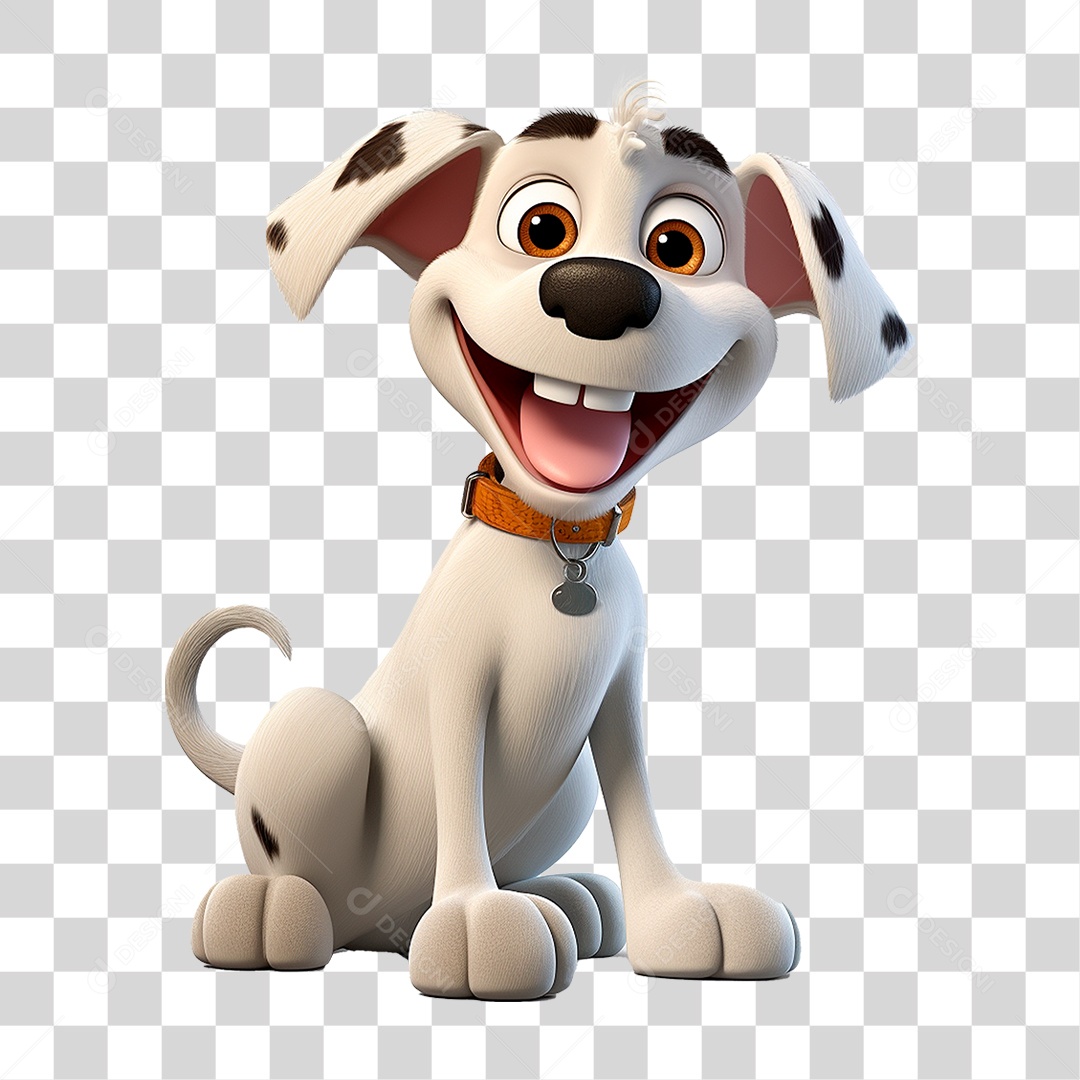Mascote Cachorro PNG Transparente