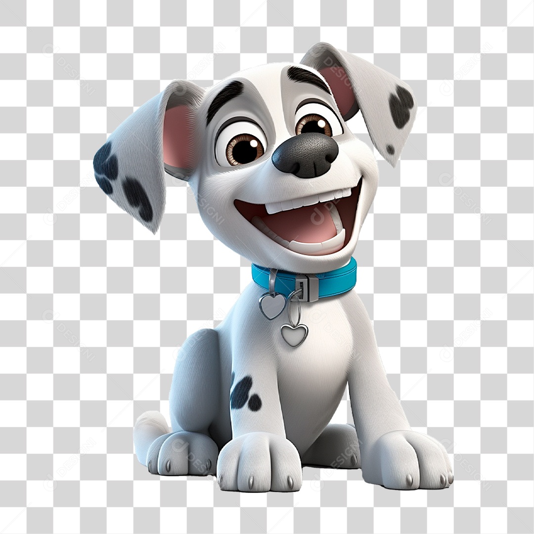 Mascote Cachorro PNG Transparente