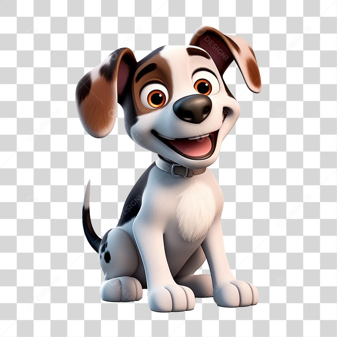 Mascote Cachorro PNG Transparente