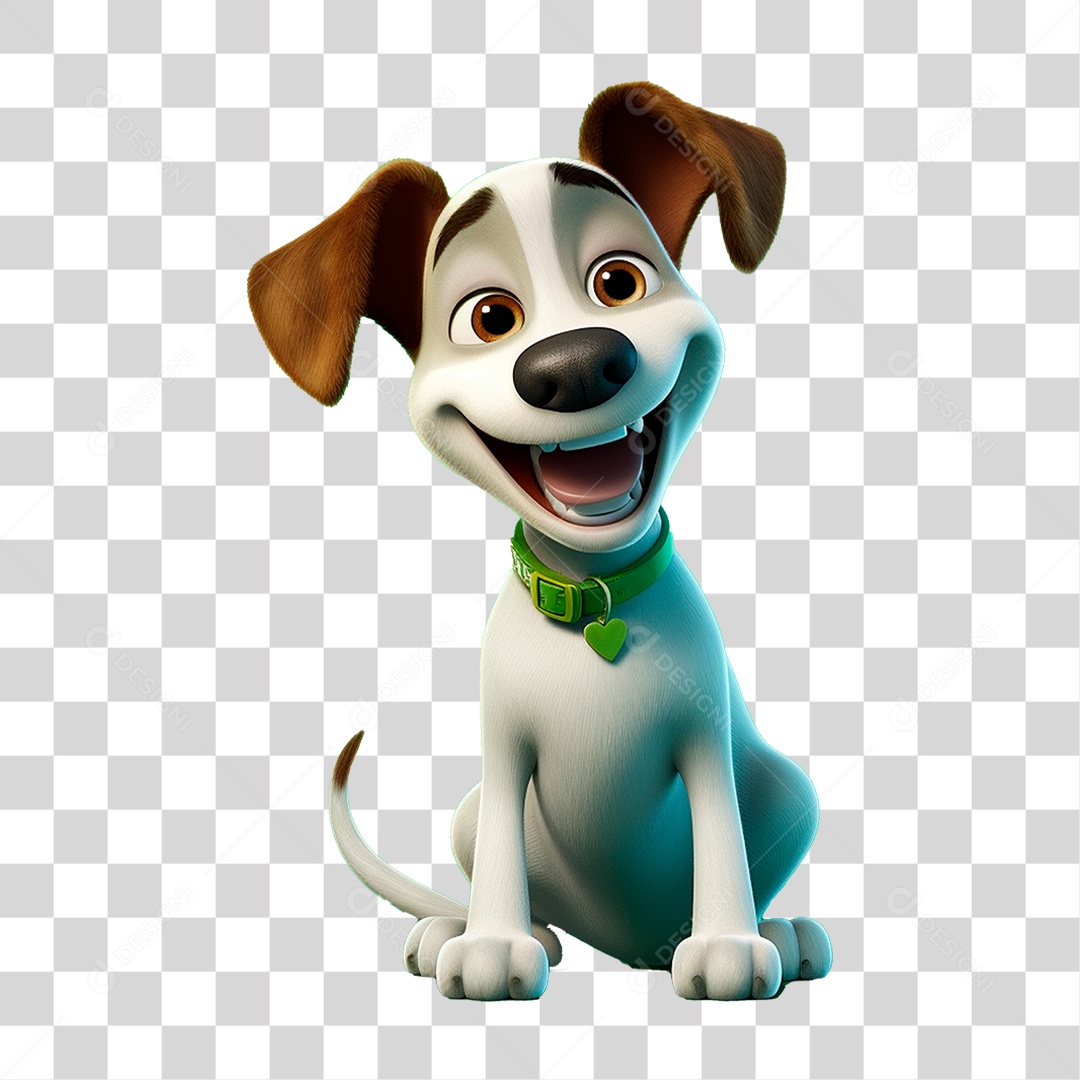 Mascote Cachorro PNG Transparente